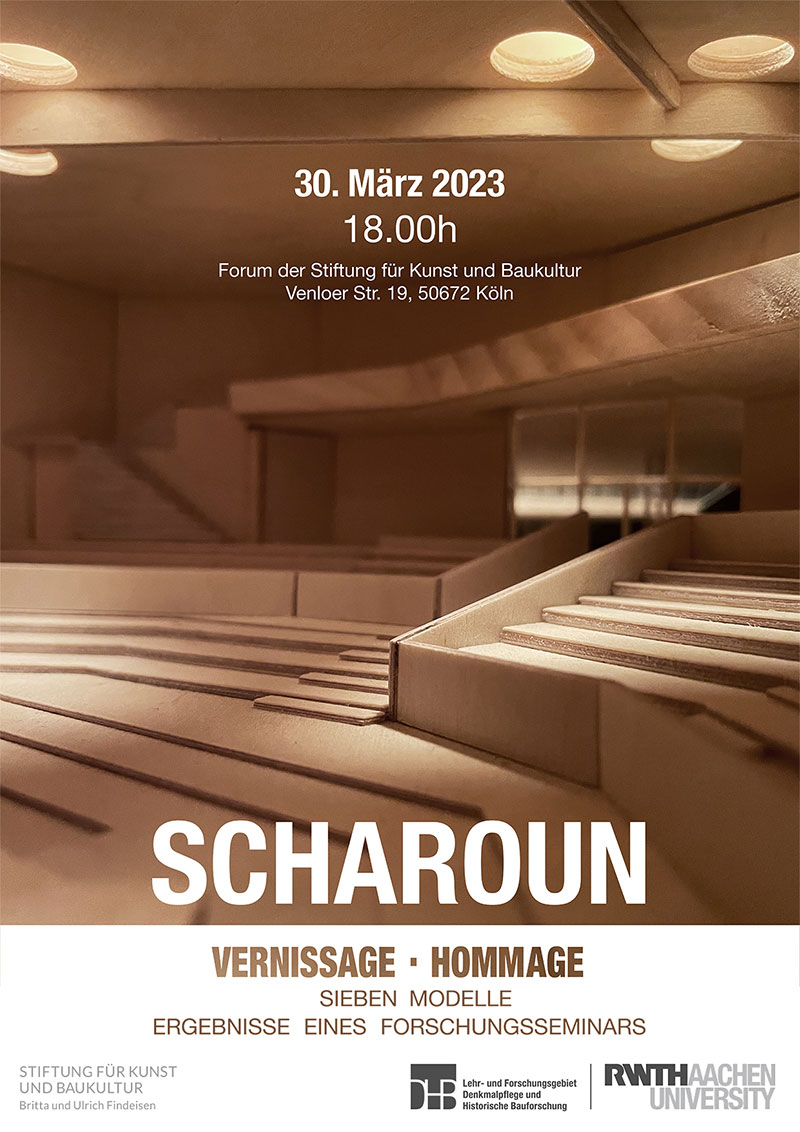 Vernissage Scharoun in Köln