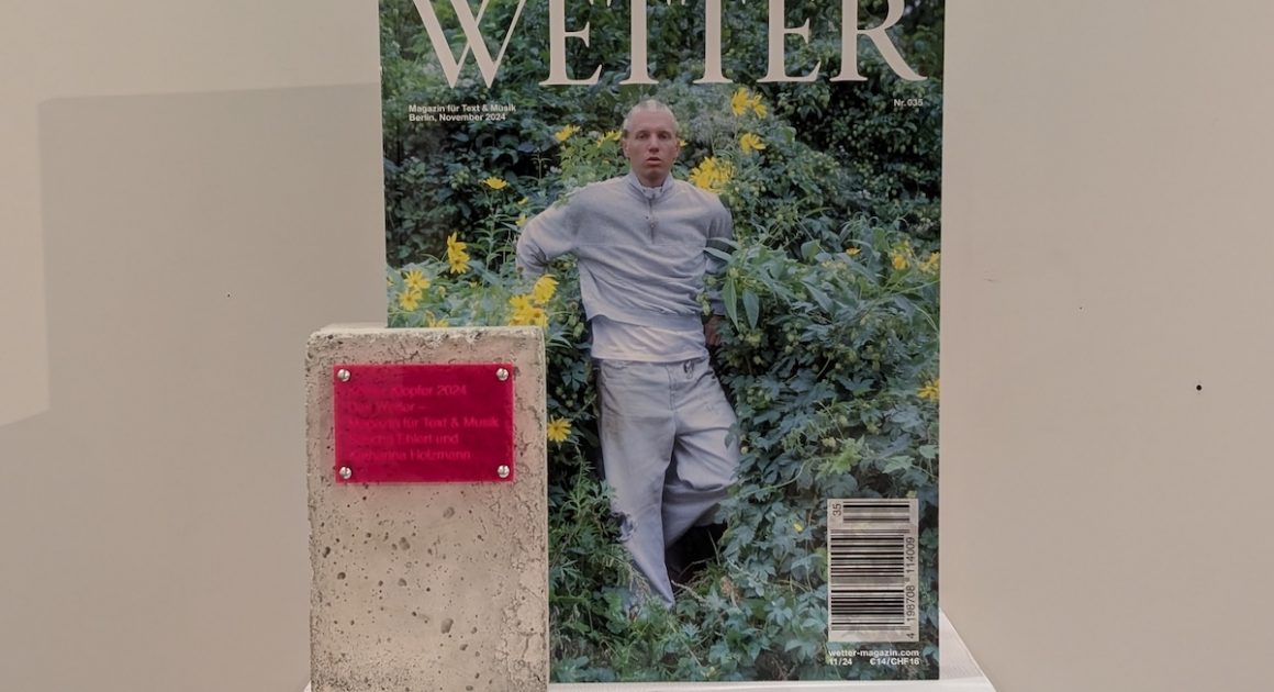 Der „Kölner Klopfer“ der KISD wird an das Magazin „Das Wetter“ verliehen