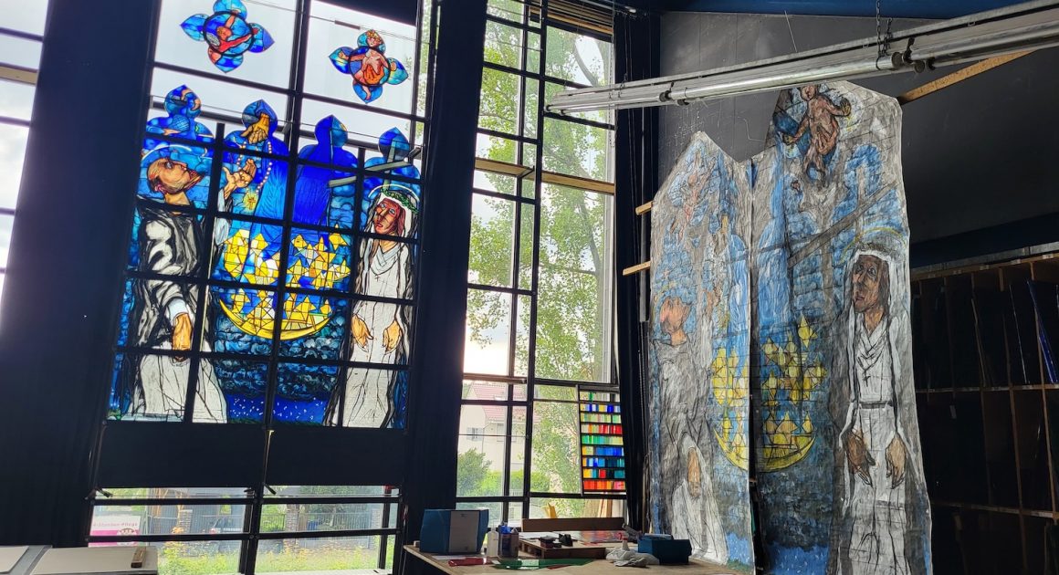 Rosenkranz-Fenster St. Andreas Kirche
