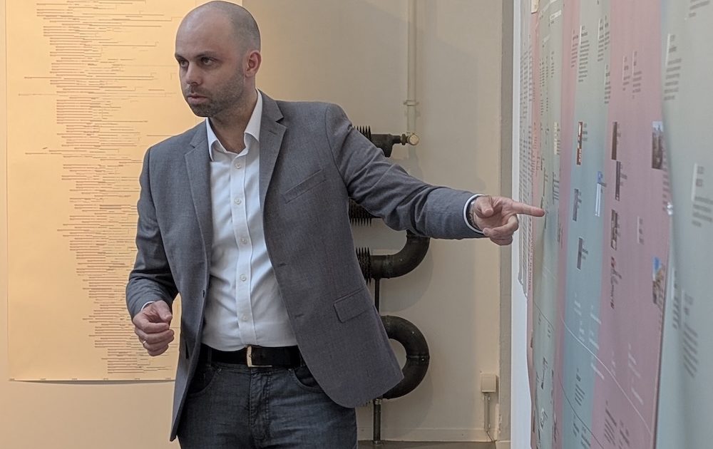 Felix Feldhofer im Foum der Stiftung Findeisen
