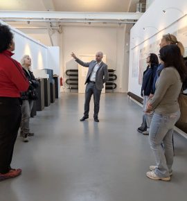 Studierende besuchten Ausstellung „Young Portuguese Architecture“ im Forum der Stiftung Findeisen
