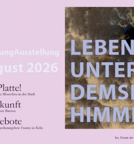 „Leben unter demselben Himmel“: Ausstellung der TH Köln im Forum der Stiftung Findeisen